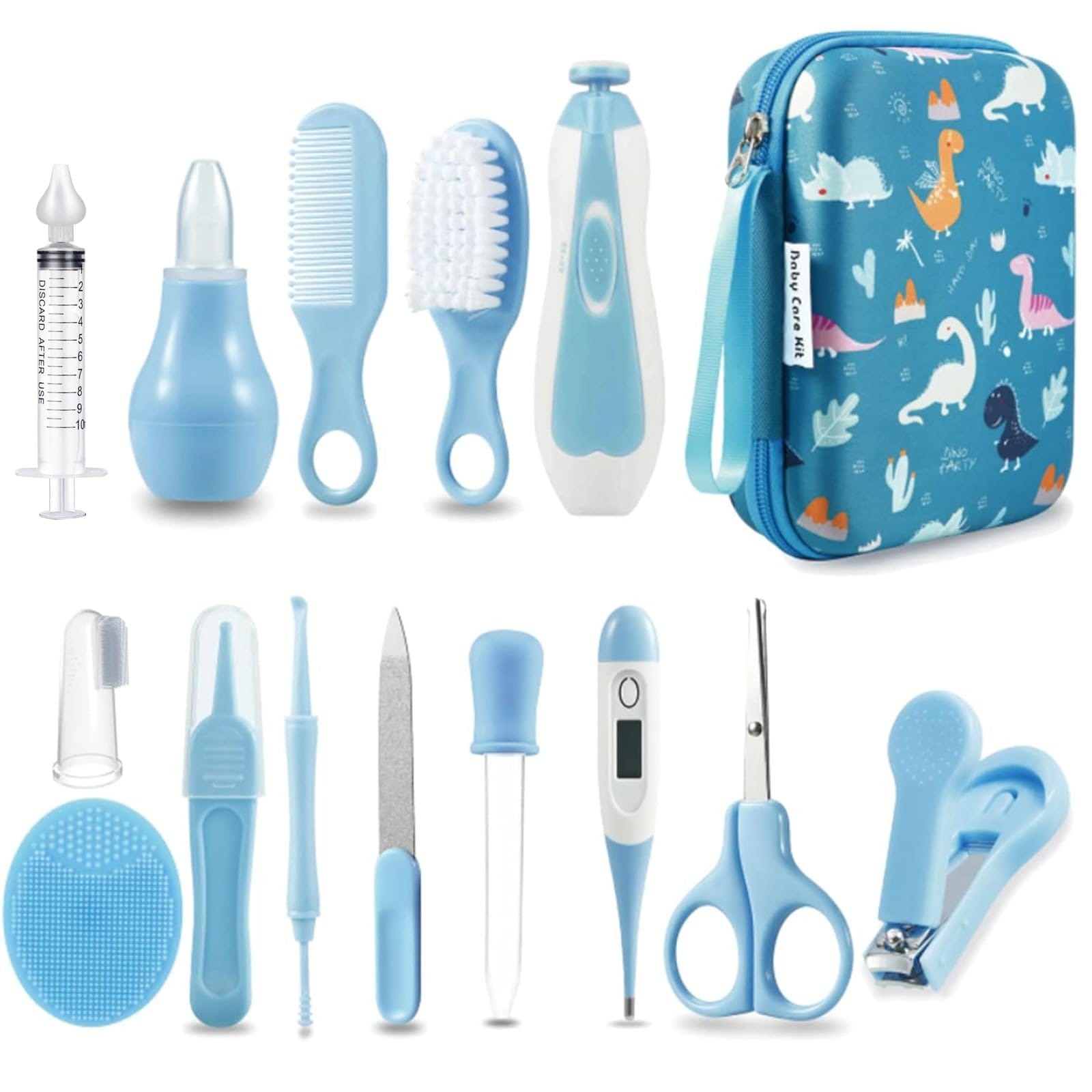 PandaEar Baby Gesundheits und Pflegeset, Baby Krankenzimmer Pflegeset, Elektrischer Sicherheitsnageltrimmer, Neugeborenen-Essentials-Kit für Säuglinge, Kleinkinder und Kinder