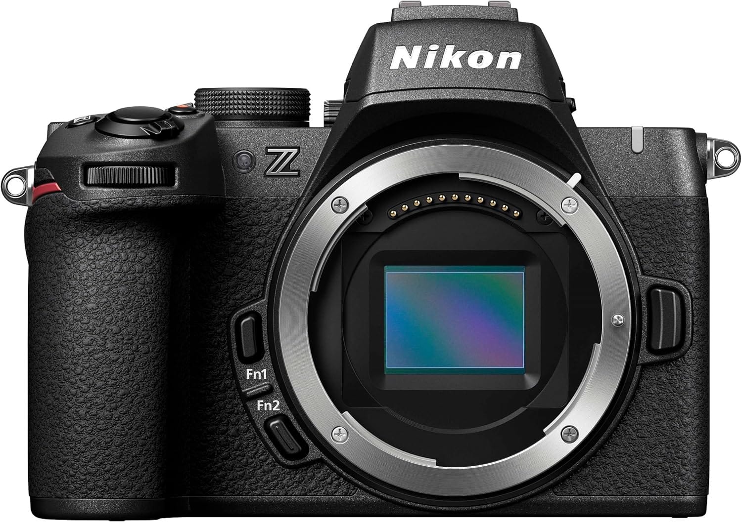 Nikon Z50 II spiegellose APS-C Kamera mit offenem Sensor, ideal für Einsteiger.