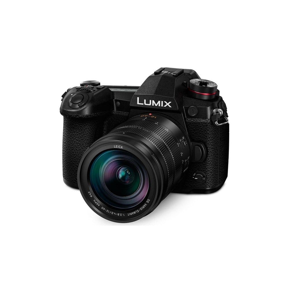 Panasonic LUMIX DC-G9LEG-K Systemkamera mit LEICA 12-60mm/F2.8-4.0 (20MP, dualer Bildstabilisator, OLED Sucher, Kälte-/ Staub- & Spritzwasserschutz)
