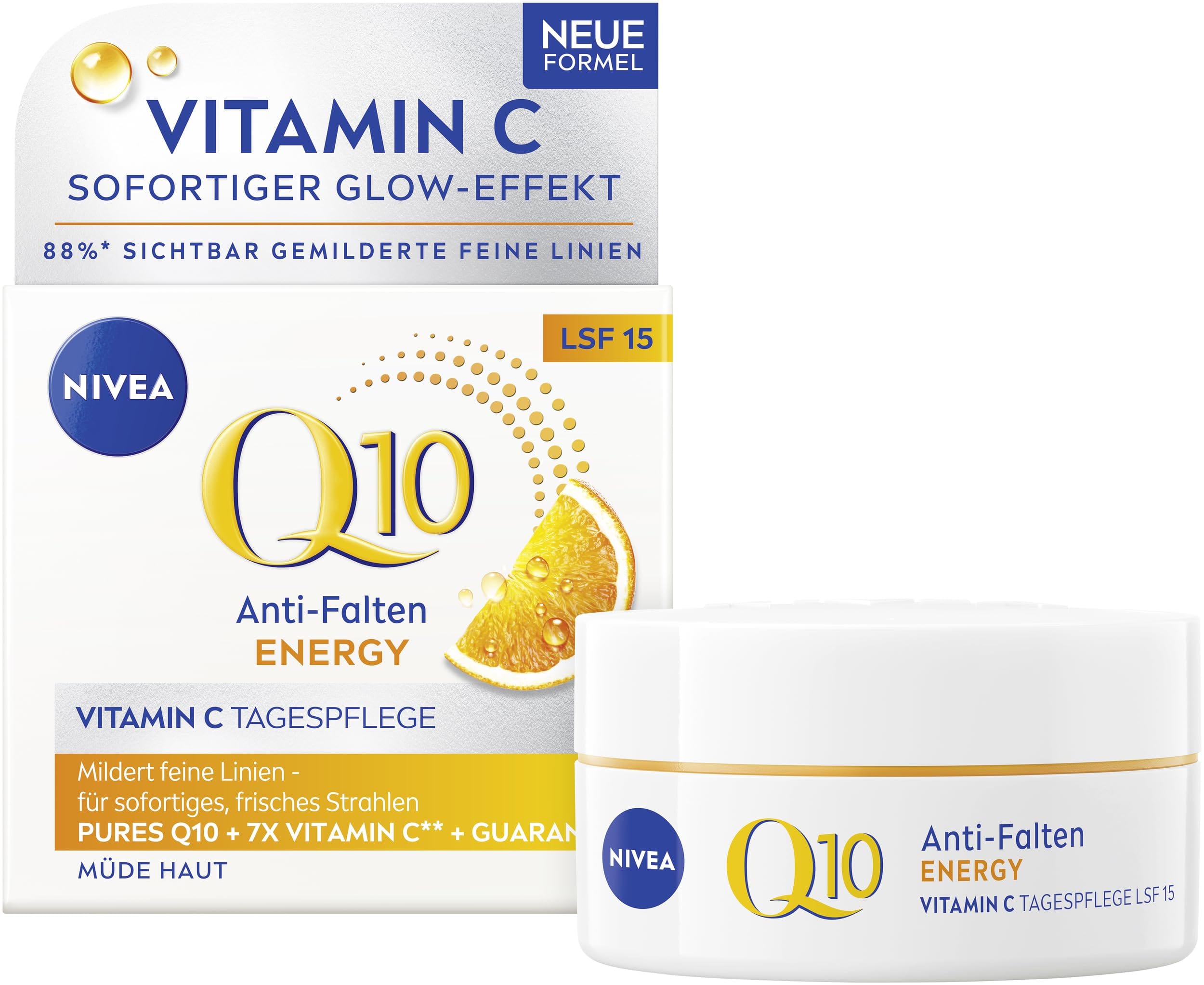 NIVEA Q10 Energy Anti-Falten Tagespflege