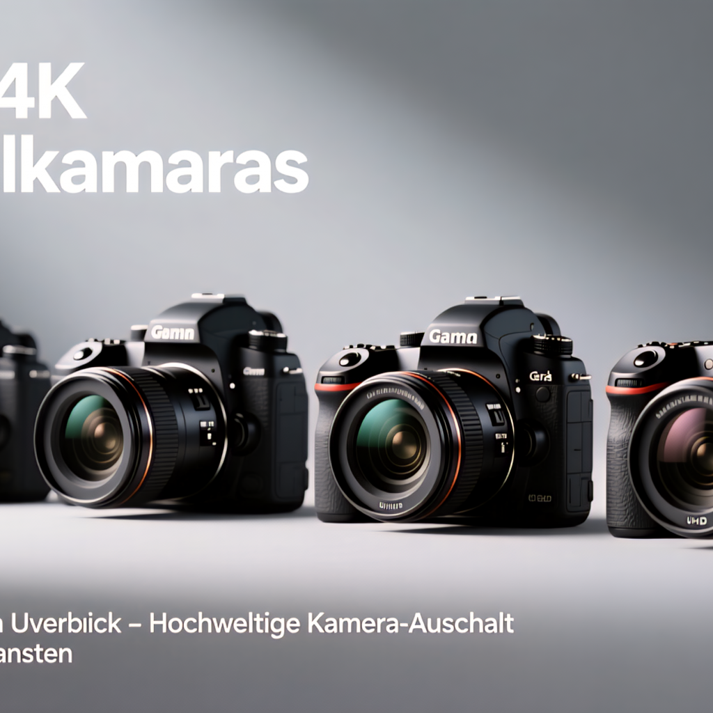 Beste 4K Digitalkameras 2025: Die Top-Modelle im Überblick